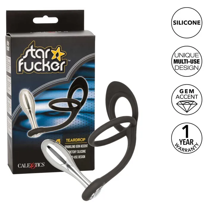 CalExotics Anal Star Fucker Teardrop Plug