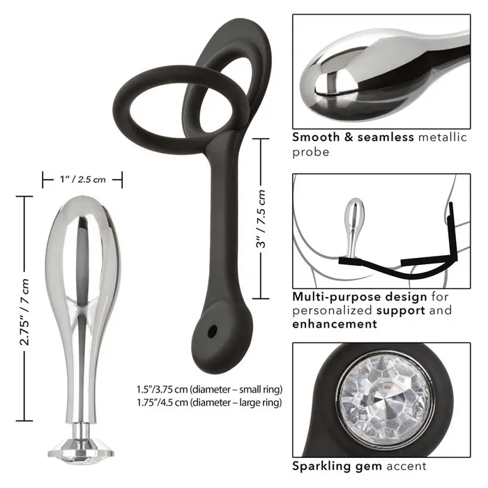 CalExotics Anal Star Fucker Teardrop Plug