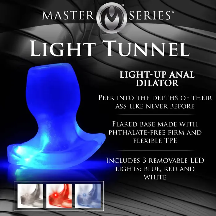Anal Master Series LightTunnel LightUp Anal Dilator