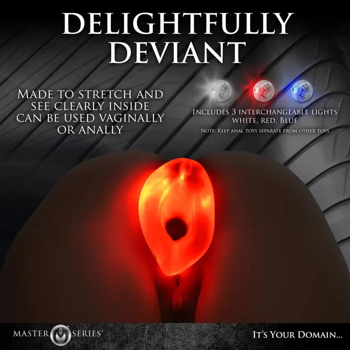 Anal Master Series LightTunnel LightUp Anal Dilator