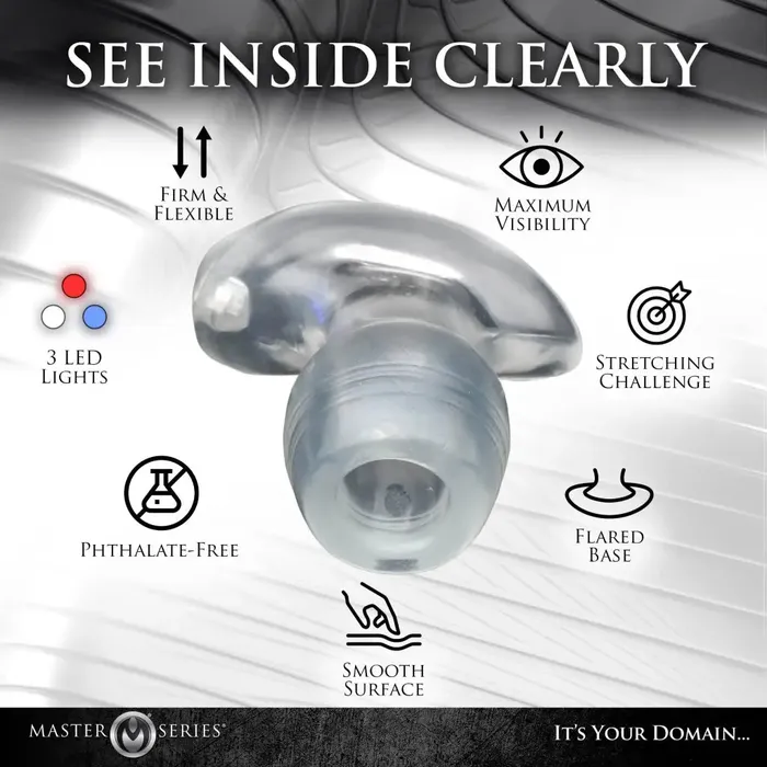 Anal Master Series LightTunnel LightUp Anal Dilator