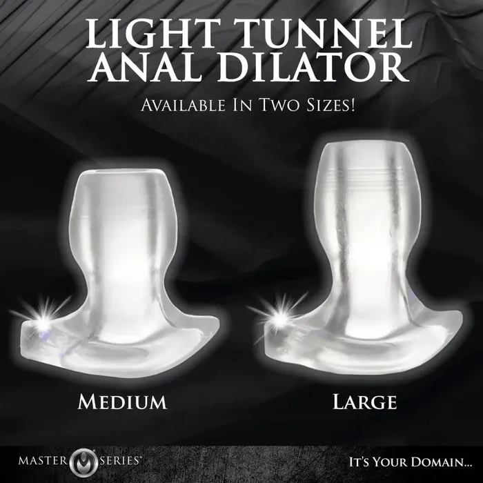 Anal Master Series LightTunnel LightUp Anal Dilator