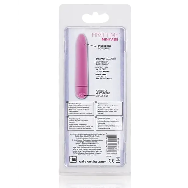 Female Sex Toys CalExotics First Time Mini Vibe Female Sex Toys CalExotics First Time Mini Vibe