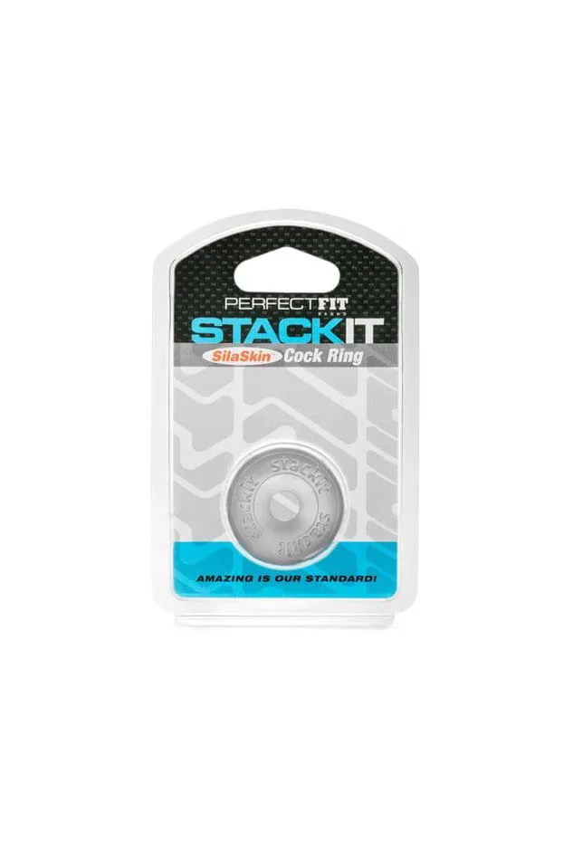 Perfect Fit StackIt Cock Ring Assorted Colors Perfect Fit Male Sex Toys