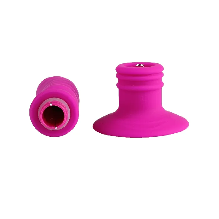 Ribbed Silicone Suction Cup Butt Trainer 472 Long Lovegasm Female Sex Toys