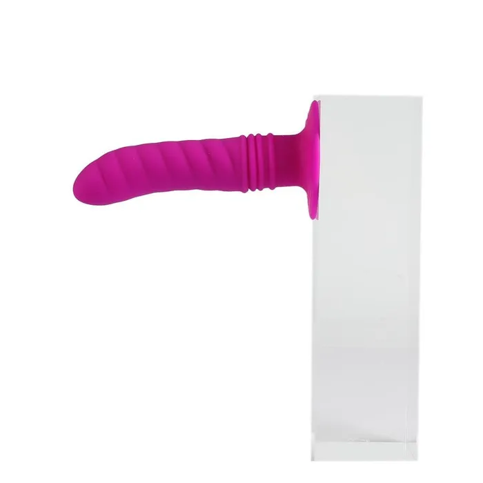 Ribbed Silicone Suction Cup Butt Trainer 472 Long Lovegasm Female Sex Toys