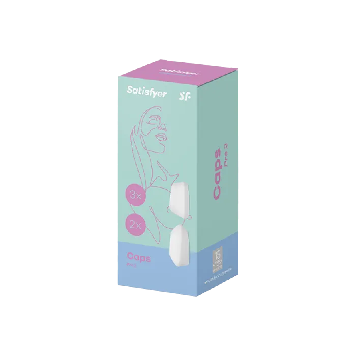 Satisfyer Pro 2 Replacement Climax Caps White Satisfyer Vibrators