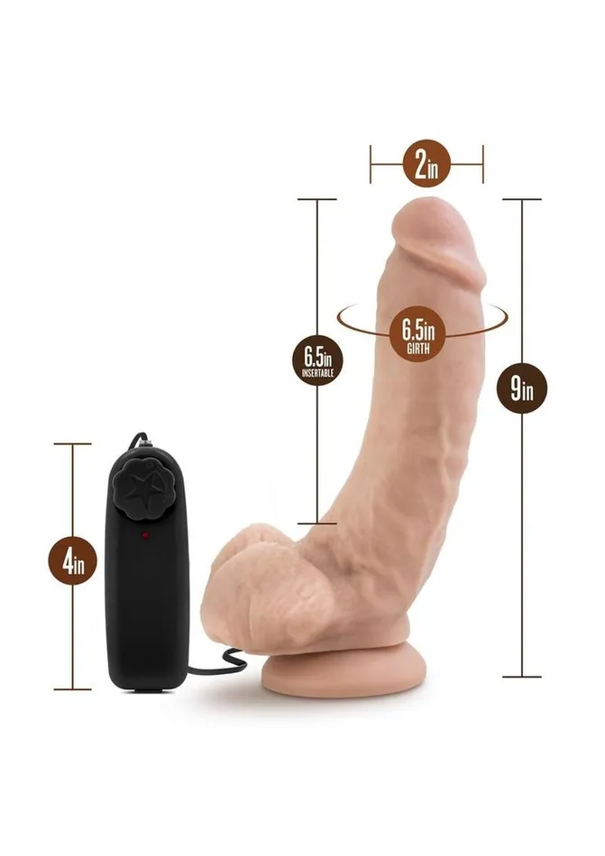 Coverboy Female Sex Toys Loverboy Tennis Champ Vibrating Dildo with Balls