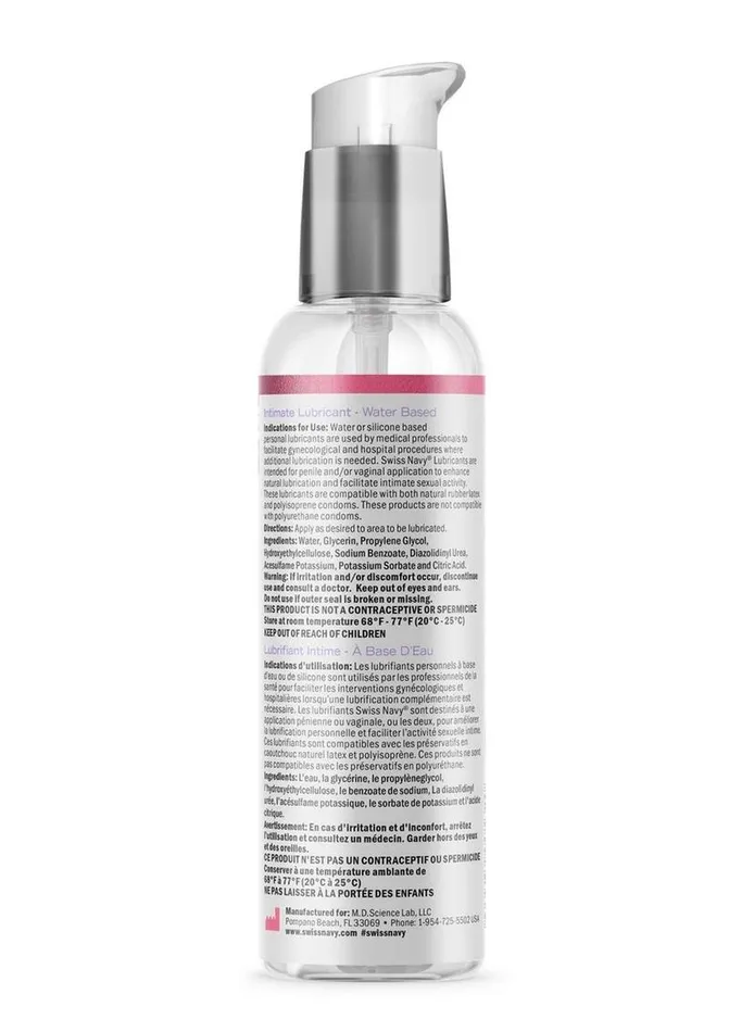 Desire by Swiss Navy Vibrators Desire Water Intimate Lube