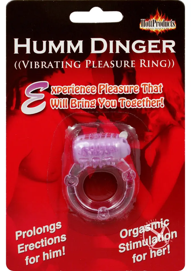 Hott Products Female Sex Toys Humm Dinger Vibrating Cockring