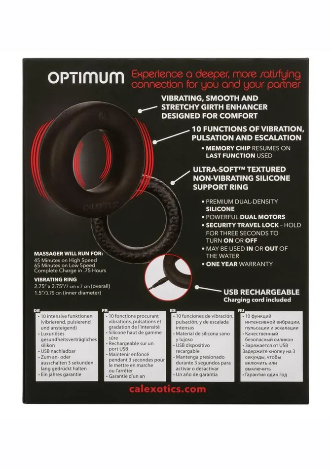 Male Sex Toys Link Up Optimum Rechargeable Silicone Cock Ring Link Up Male Sex Toys Link Up Optimum Rechargeable Silicone Cock Ring Link Up