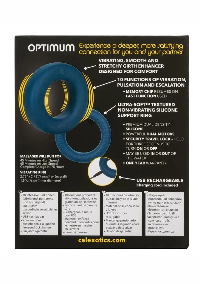 Male Sex Toys Link Up Optimum Rechargeable Silicone Cock Ring Link Up Male Sex Toys Link Up Optimum Rechargeable Silicone Cock Ring Link Up