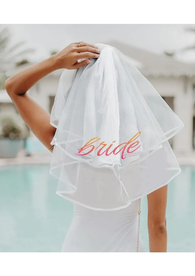Vibrators Candyprints Party Glitterati Bride Veil