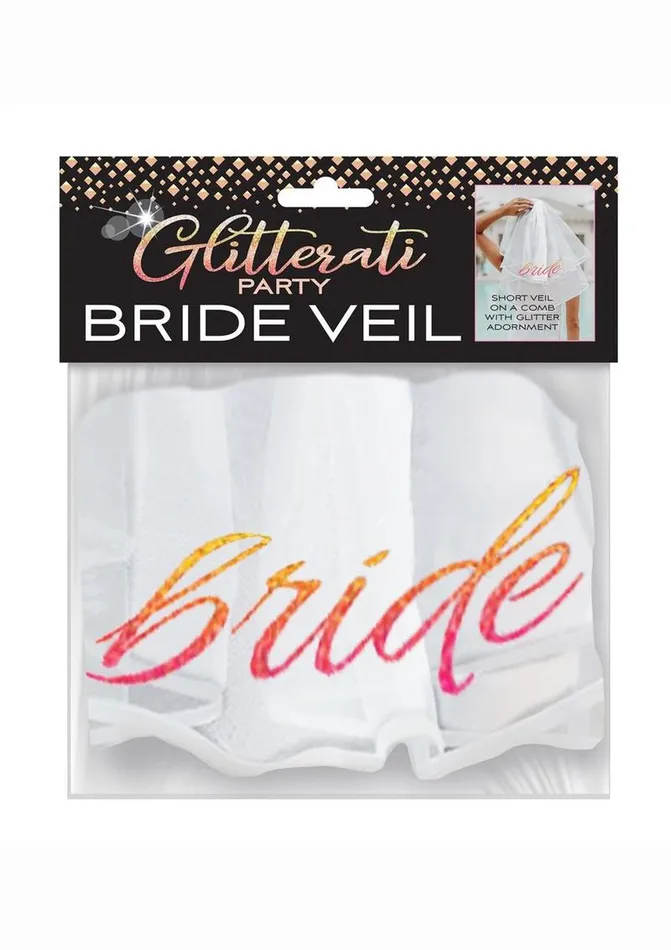 Vibrators Candyprints Party Glitterati Bride Veil