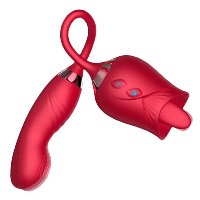 Vibrators Inyarose Licking Rose Finger design Gspot Vibrator