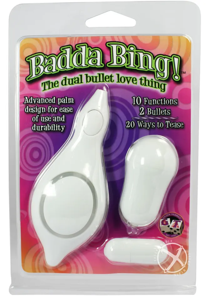 Golden Triangle Vibrators Badda Bing Eggs