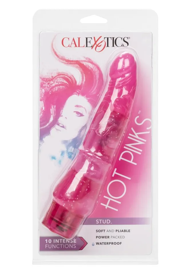Hot Pinks Stud Vibrator Pink 7 Hot Pinks Vibrators