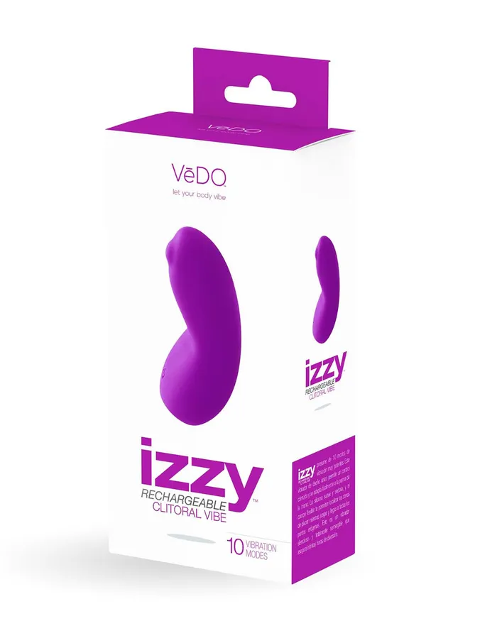 VeDO Izzy Rechargeable Vibe Violet Vixen Vibrators VeDO Izzy Rechargeable Vibe Violet Vixen Vibrators