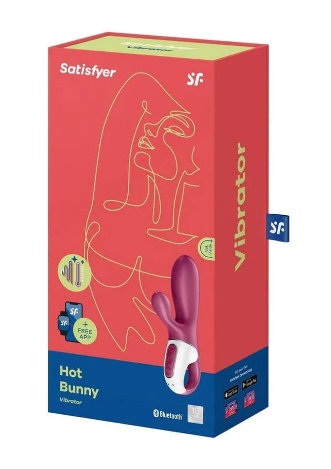Vibrators Satisfyer Hot Bunny Warming Rabbit Vibrator Satisfyer